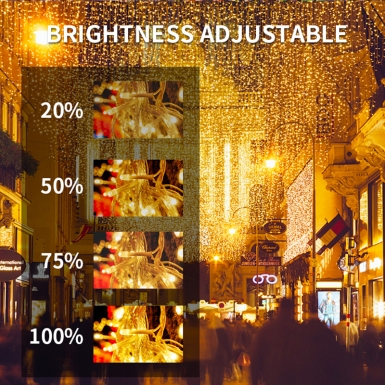 LED圣诞灯 - HCP154  LED透明线冰条灯